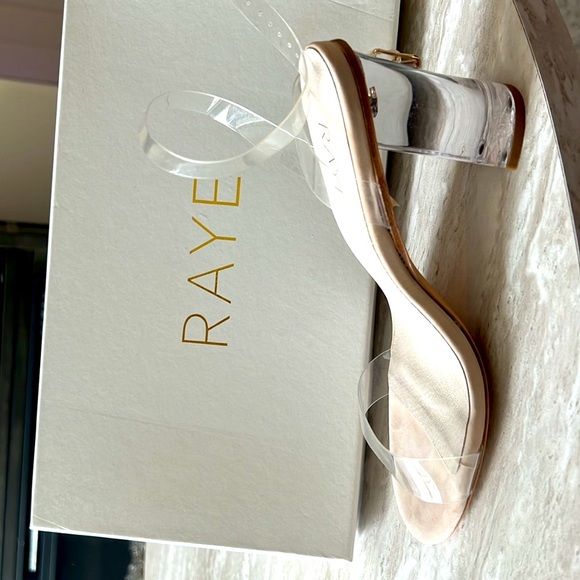 Beautiful glass Heels purchase from Revolve - Picture 3 of 4